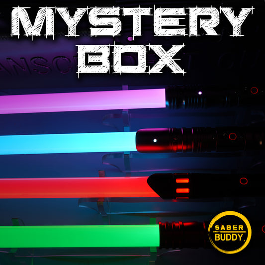 Mystery Box mit 4 Lichtschwertern