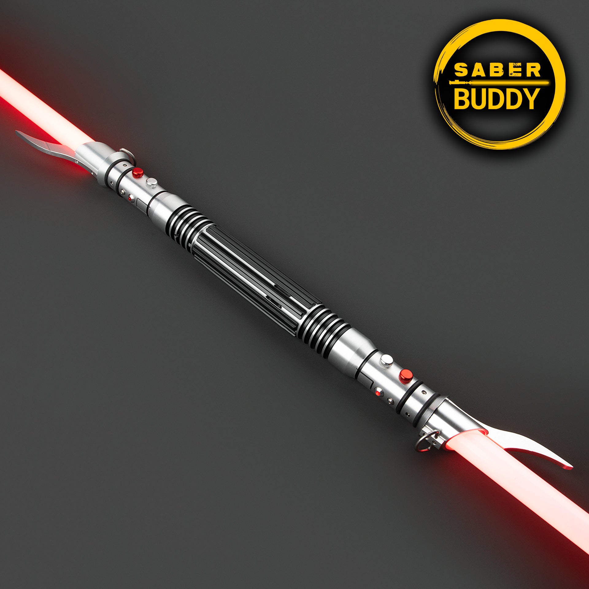 Savage Crimson Lord Doppel-Lichtschwert V3