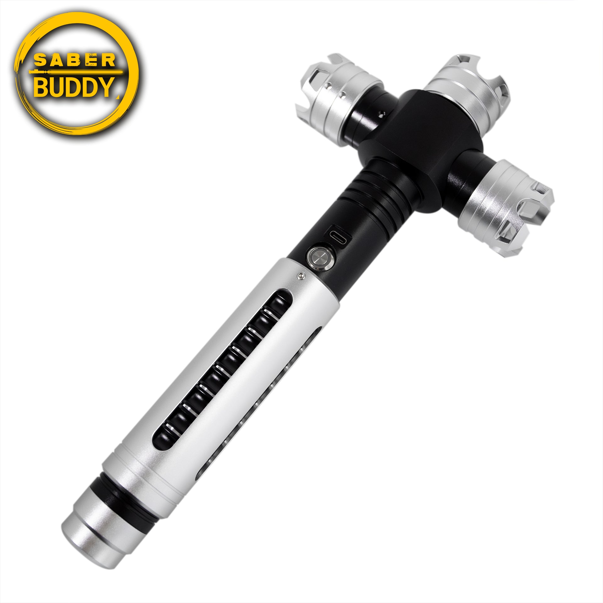 Crossguard Lichtschwert (Kylo Helle Seite inspiriert)